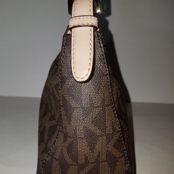 Michael Kors Brown Leather Shoulder Bag - Picture 4 of 15